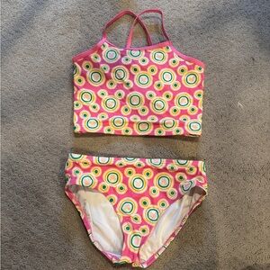 Hanna Andersson Disney Mickey swimsuit bikini girls 12 150